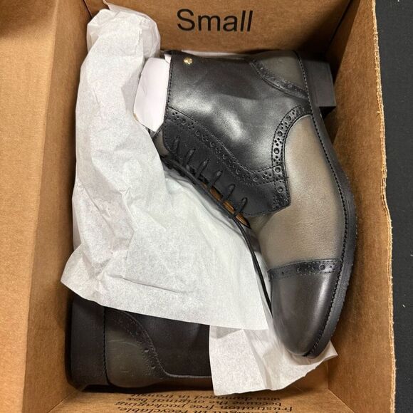 Pikolinos Royal W4D-87173 Lace Up Cap Toe Ankle Boots 39 Lead - Picture 1 of 8